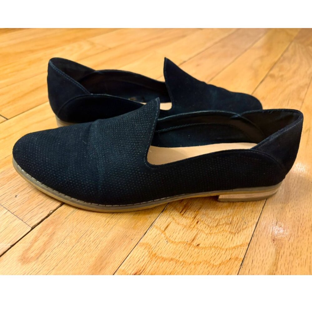 Indigo Rd. Black Faux Suede Loafers – Women’s 8.5M